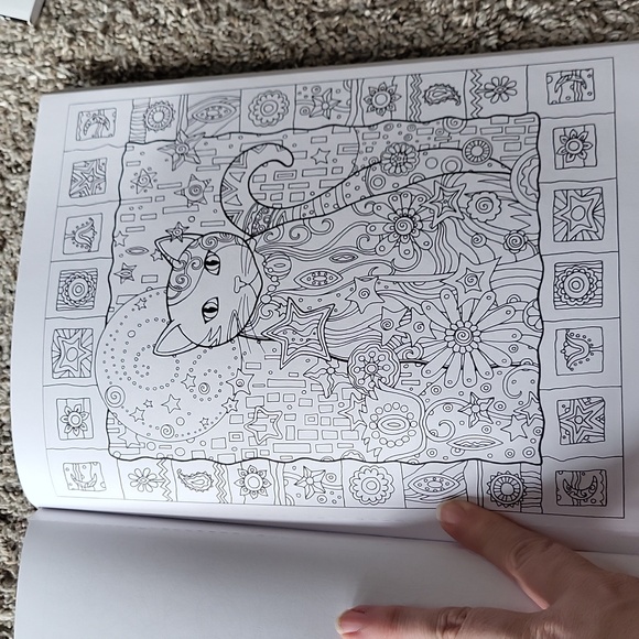 NWT, 3 Adult Coloring Books - Picture 9 of 14
